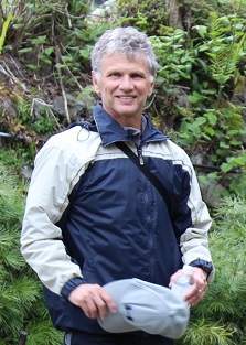 Adrian Zidaritz, on a hiking trail