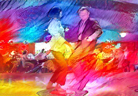 Neuralart titled Pulp Fiction Dance, Adrian Zidaritz